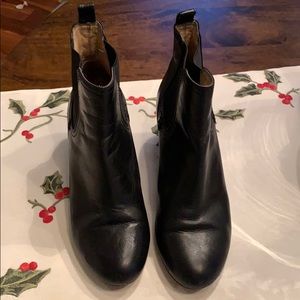 Frye Black Booties size 8
